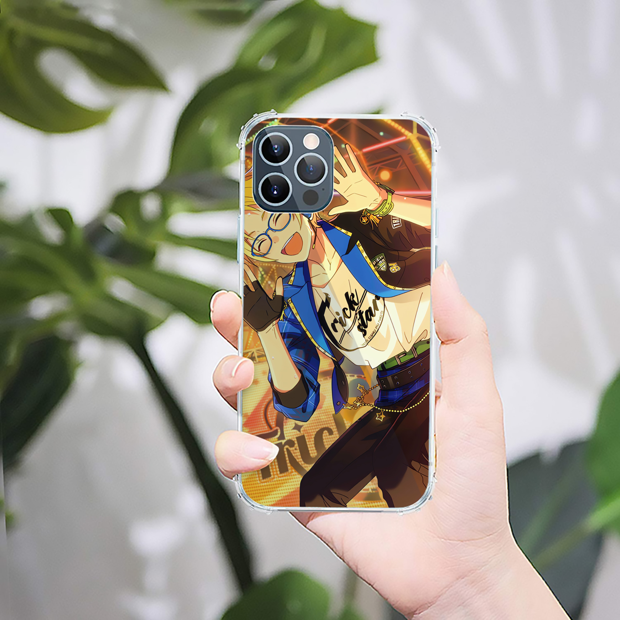 （画像用） あんさんぶるスターズ! Ensemble Stars 【iPhone 12シリーズ対応】透明スマホケース（クリアソフトケース）
